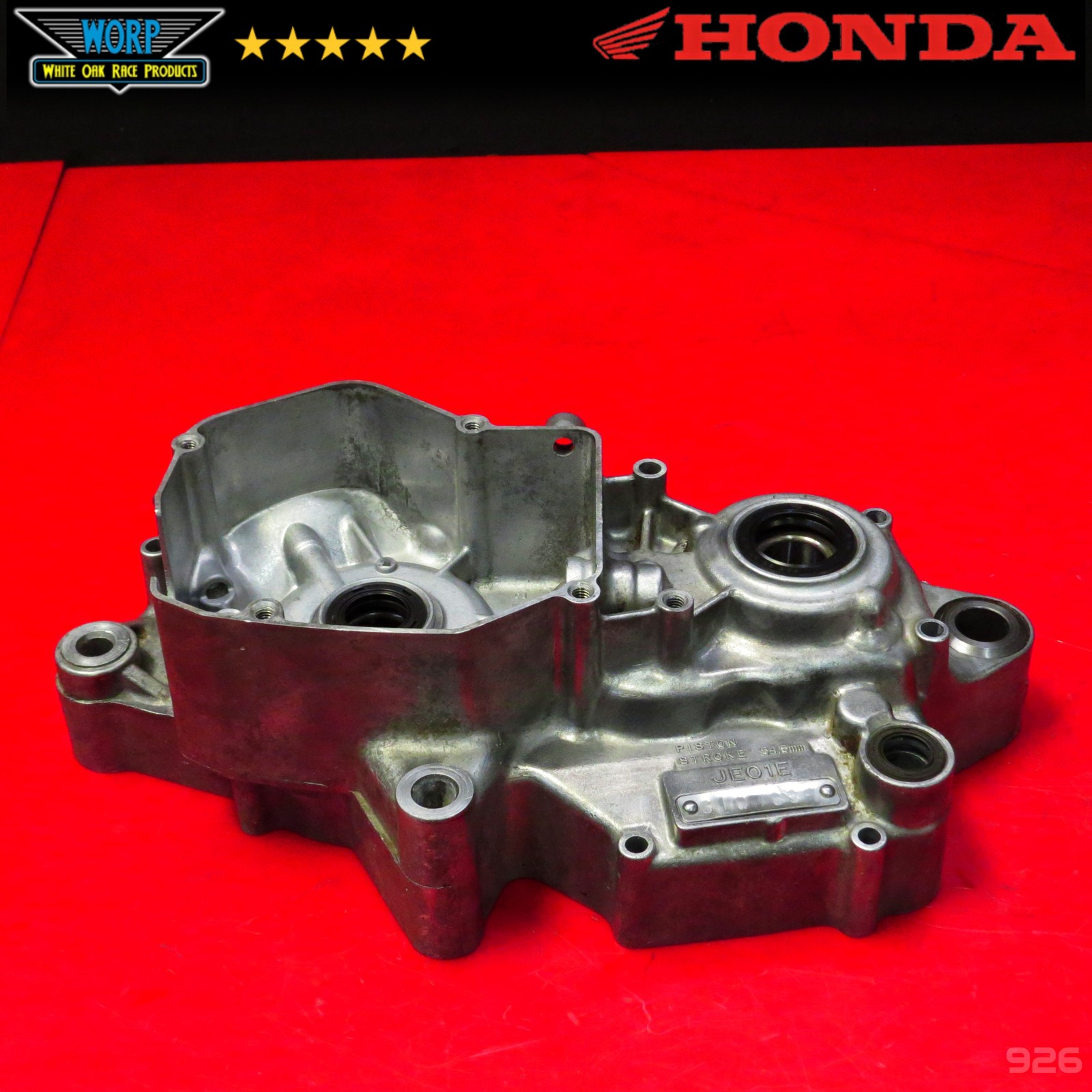 2001 HONDA CR125R LEFT SIDE CRANK CASE CRANKCASE BOTTOM END GENUINE OEM 99-02 2001 HONDA CR125R LEFT SIDE CRANK CASE CRANKCASE BOTTOM END GENUINE OEM 99-02