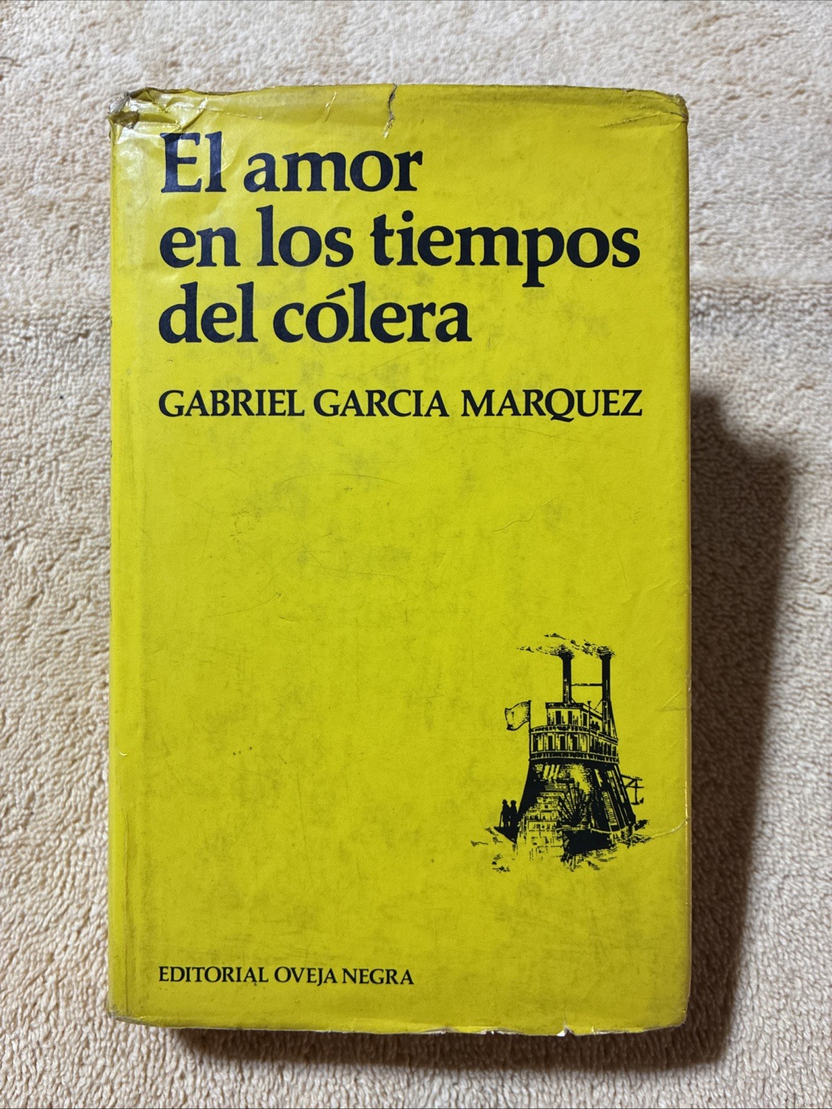 El Amor en los tiempos del colera HCDJ Book Gabriel Marquez 1ST ED 1985 Love Cho