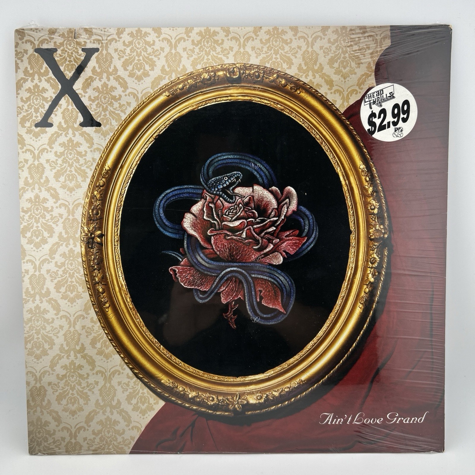 X 1985: AIN\'T LOVE GRAND SEALED Vinyl LP Elektra Records Spe 60430-1 in