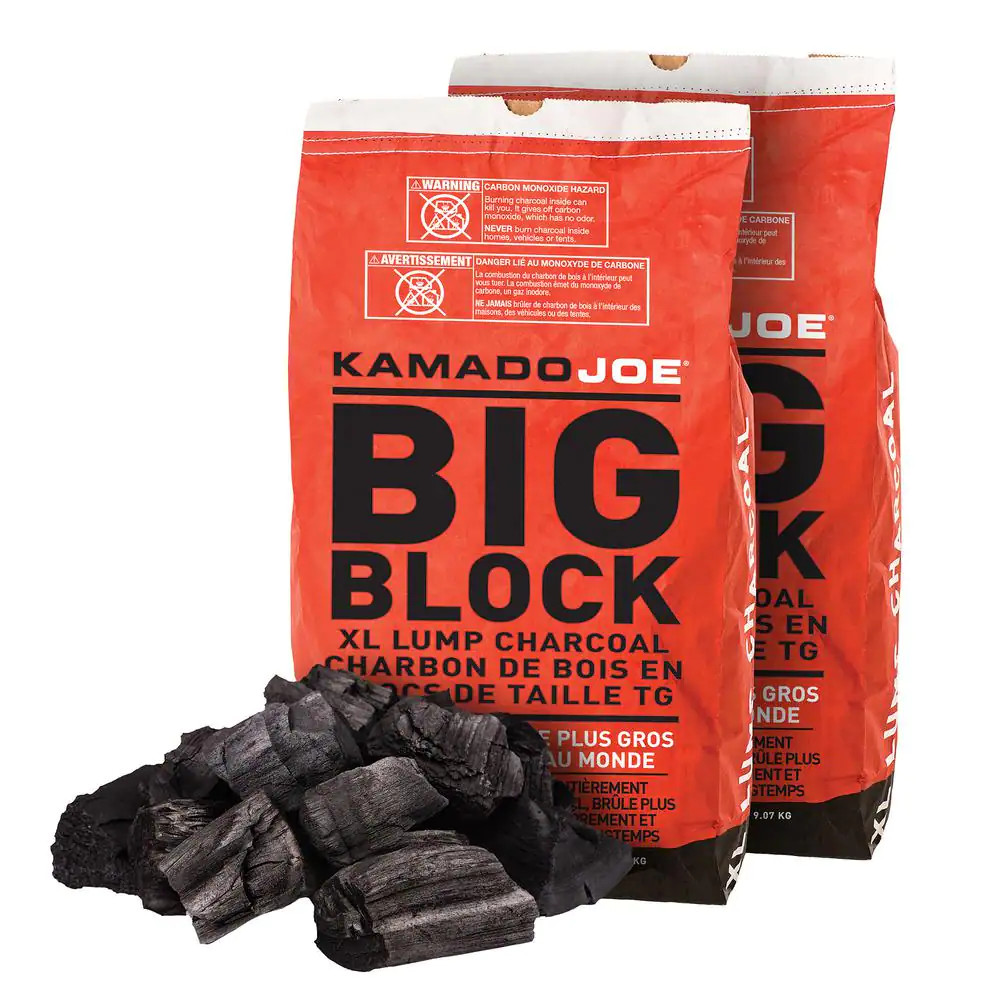 20 Lb. Big Block XL Lump Charcoal (2-Pack) 20 Lb. Big Block XL Lump Charcoal (2-Pack)