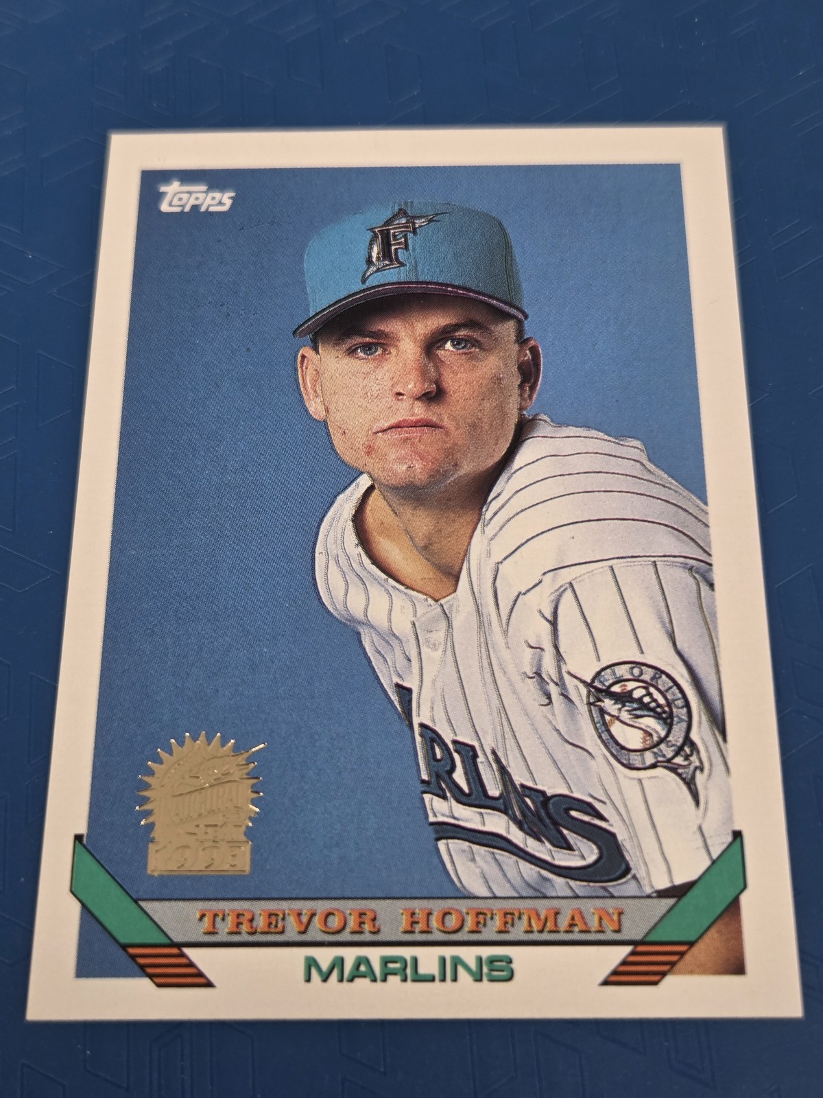 1993 Topps Inaugural Marlins RC #572 Trevor Hoffman Florida BASEBALL Card