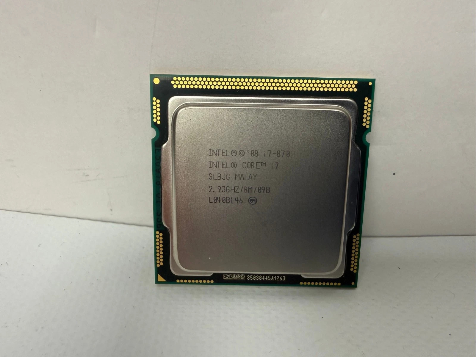 INTEL CORE I7-870 SLBJG 2.93GHZ LGA1156 4 CORE CPU PROCESSOR