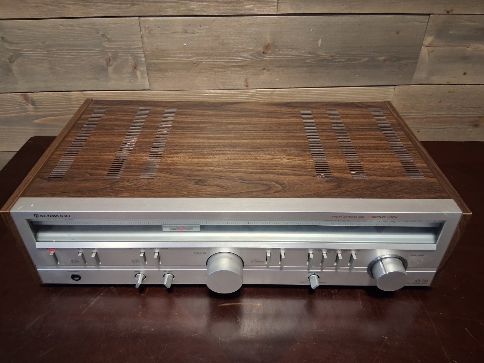 VINTAGE Kenwood KR-710 AM/FM Stereo Receiver Tuner 