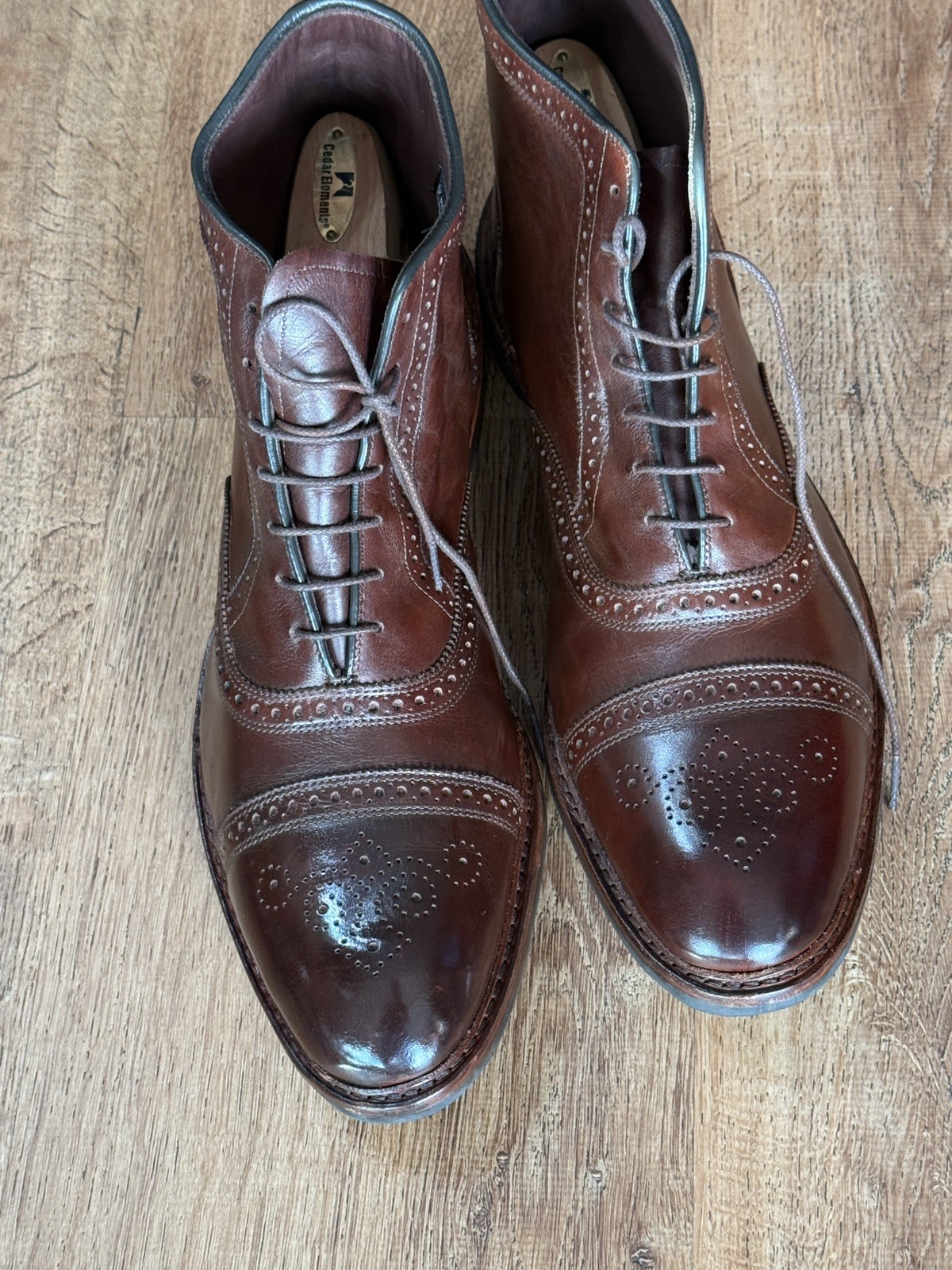 Allen Edmonds Hamilton Boot 14 D Brown Leather, Weatherproof , Dainite Sole Allen Edmonds Hamilton Boot 14 D Brown Leather, Weatherproof , Dainite Sole