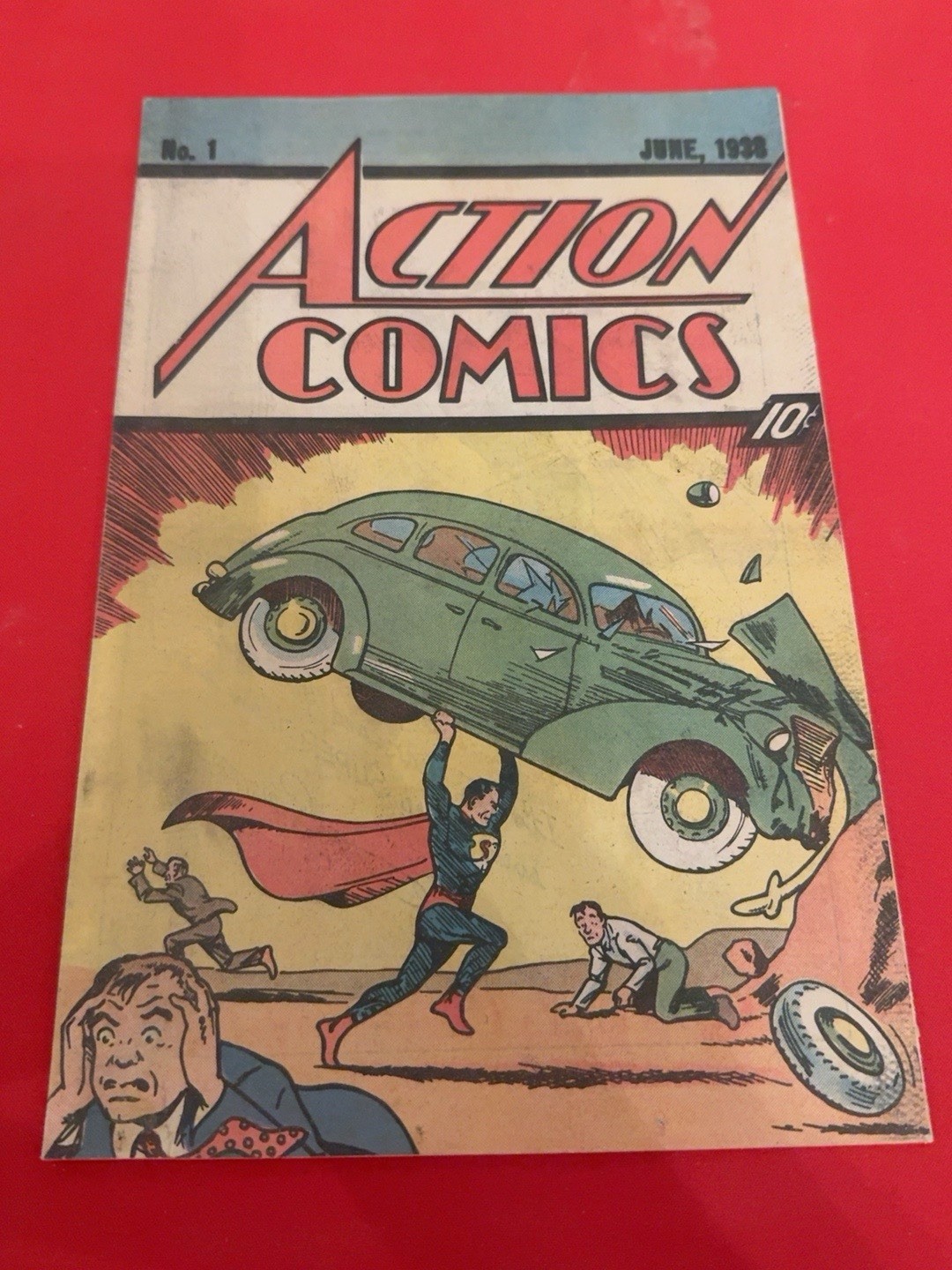 Action Comics 1 1983 Reprint Superman 45th Anniversary Joe Shuster DC Comics Action Comics 1 1983 Reprint Superman 45th Anniversary Joe Shuster DC Comics