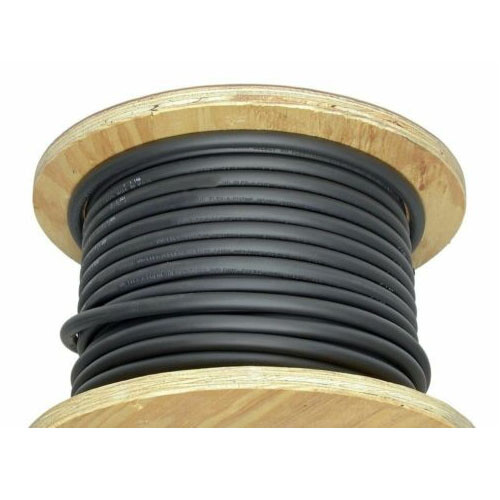75\' 1 AWG Welding Cable Copper Flexible Battery Wire Black 600V