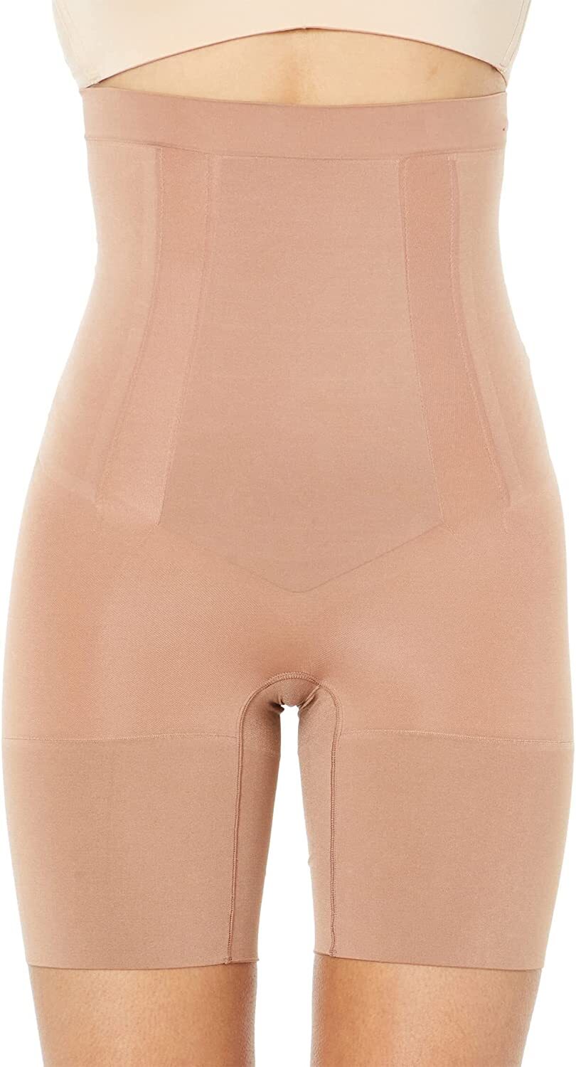 Spanx On Core Sculpt High Waist Mid Thigh Short Shapewear Tummy New SS1915 7D