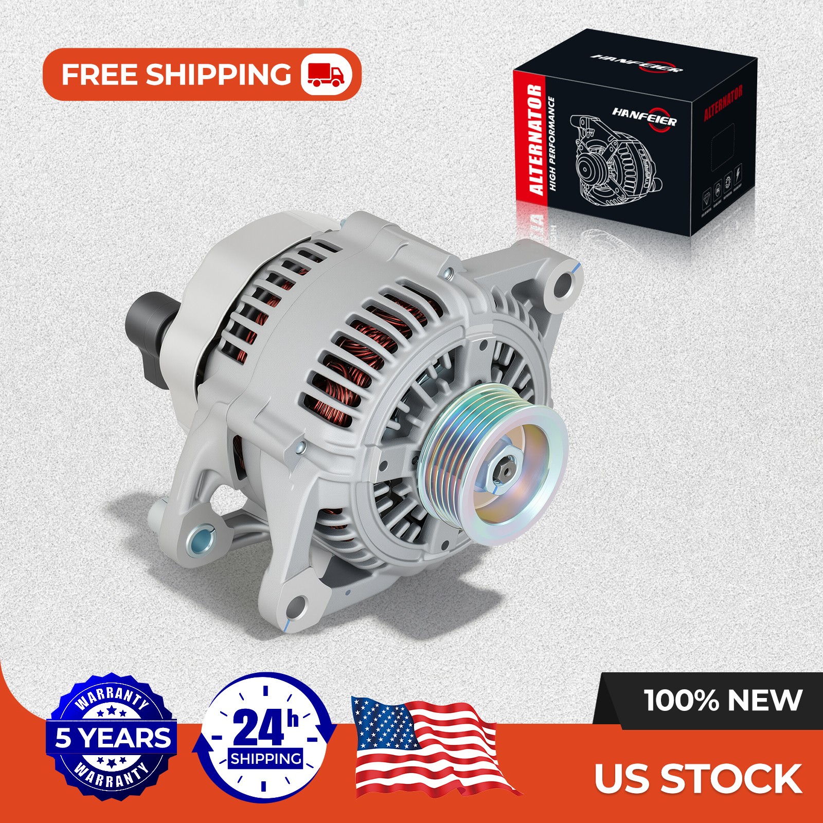 New Alternator For Dodge Grand Caravan & Country Voyager 1996-00 3.0 3.3 3.8 V6