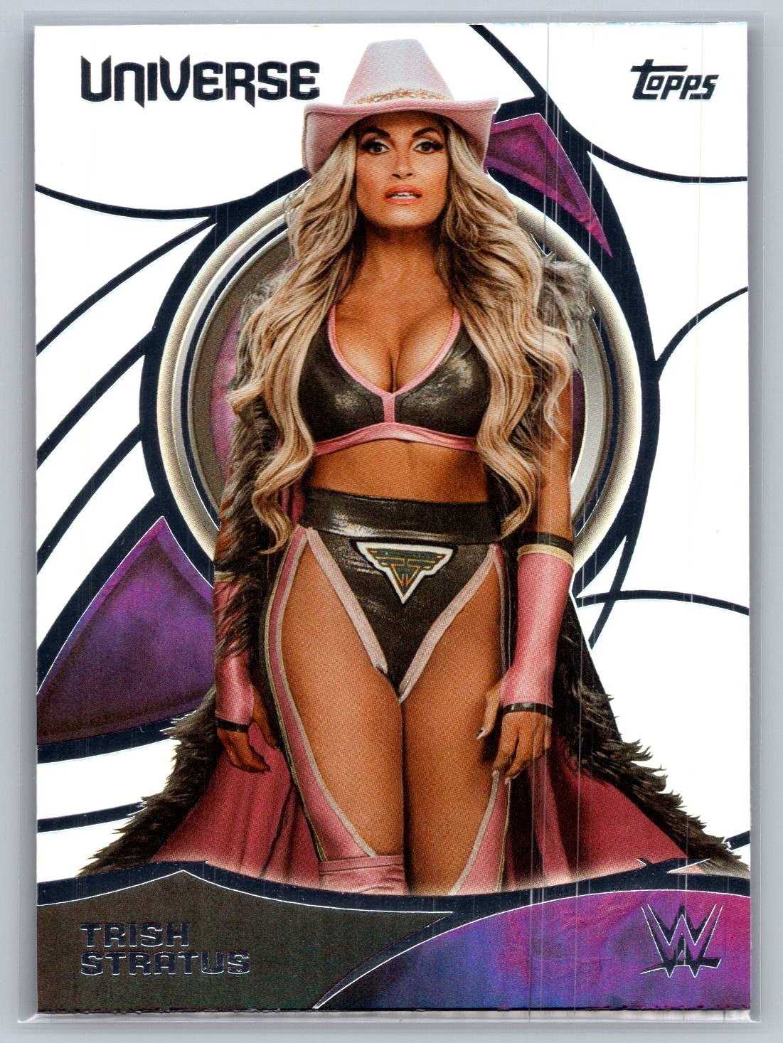 2026 Topps Universe WWE #135 Trish Stratus Wrestling Card Legend