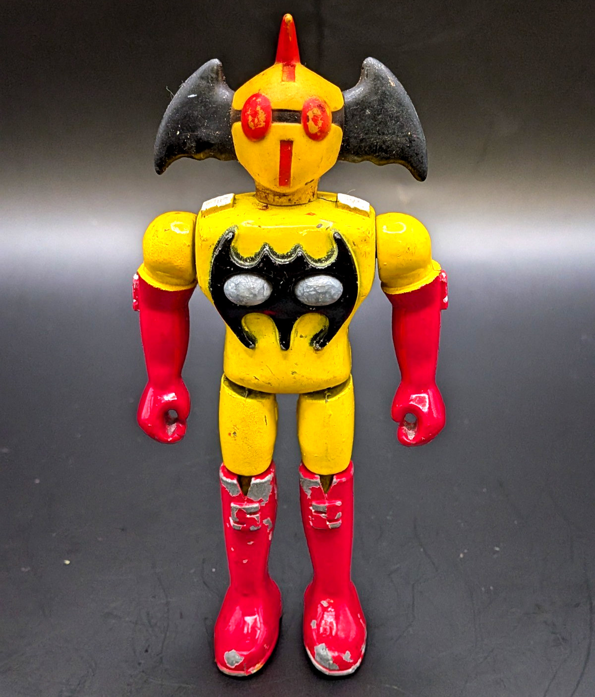 Vintage Takatoku Akumaizer 3 Evil Diecast Robot Figure Japan Chogokin 1970s