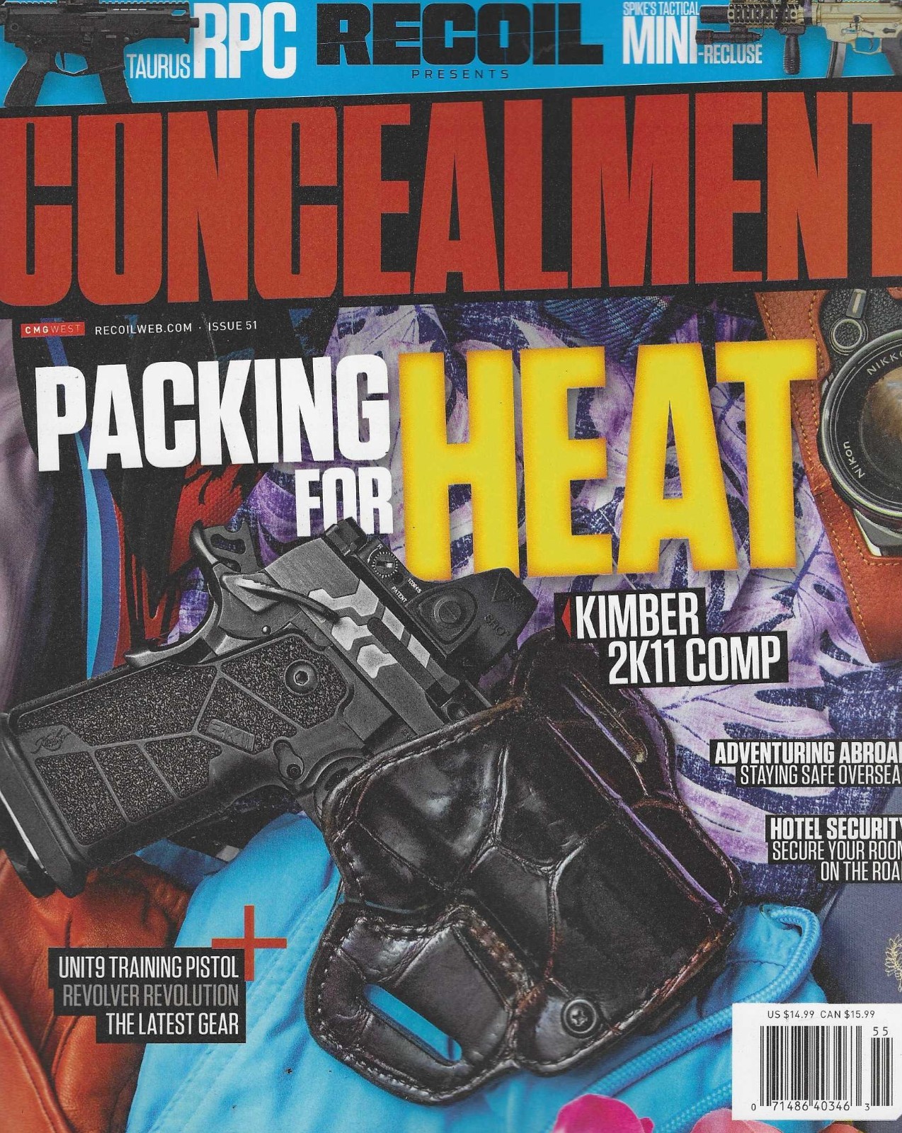 RECOIL Concealment Issue 51 2026: Packing for Heat RECOIL Concealment Issue 51 2026: Packing for Heat