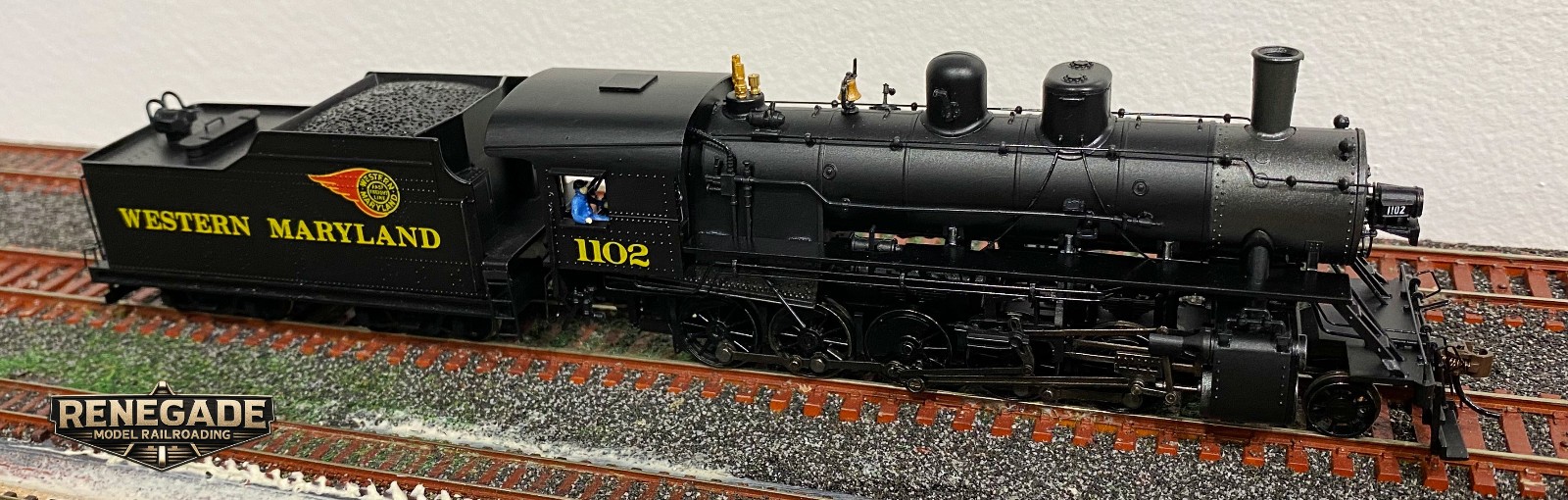 Bachmann 85404 HO WM #1102 2-10-0 Decapod Steam Locomotive DC/DCC WowSound