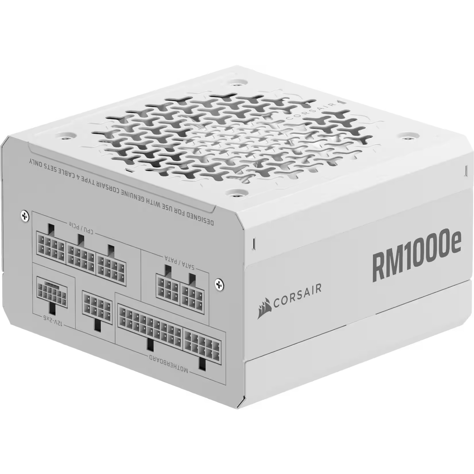 Corsair RM1000e White 1000W 80+ Gold ATX 3.1 Power Supply Certified Refurbished