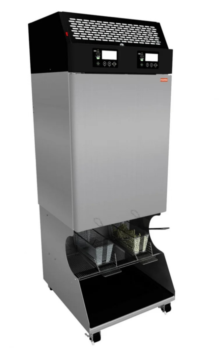 Franke F3D3 Refrigerated French Fry Dispenser – Dual Lane Automatic Fry Loader