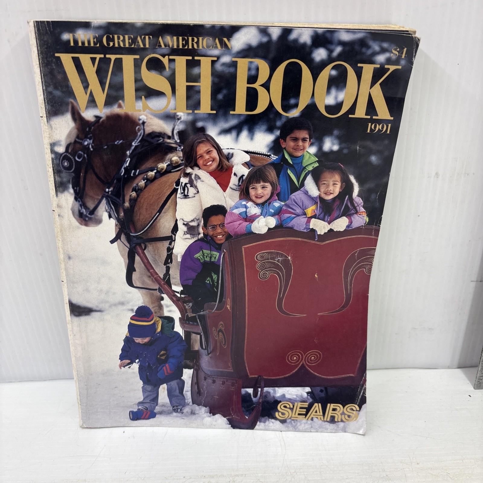 1991 Sears Wish Book Catalog Fun Toys Nostalgic Holiday Collectors