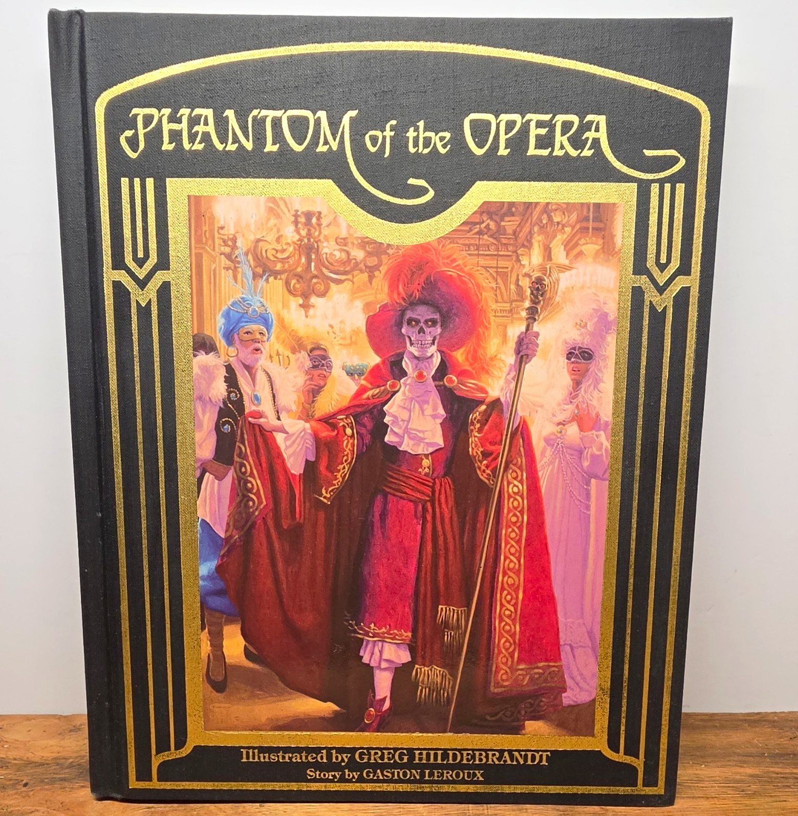Phantom of the Opera HC Illustrated Greg Hildebrandt Gaston Leroux Unicorn 1988