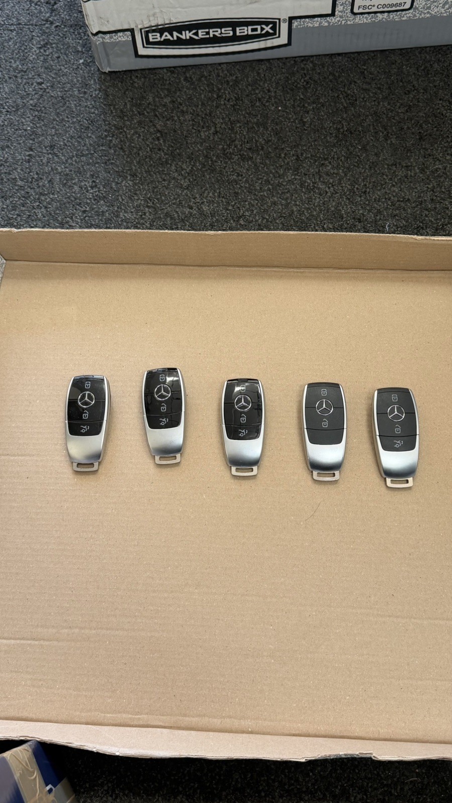 Genuine Mercedes Smart Car Key Remote job lot Genuine Mercedes Smart Car Key Remote job lot