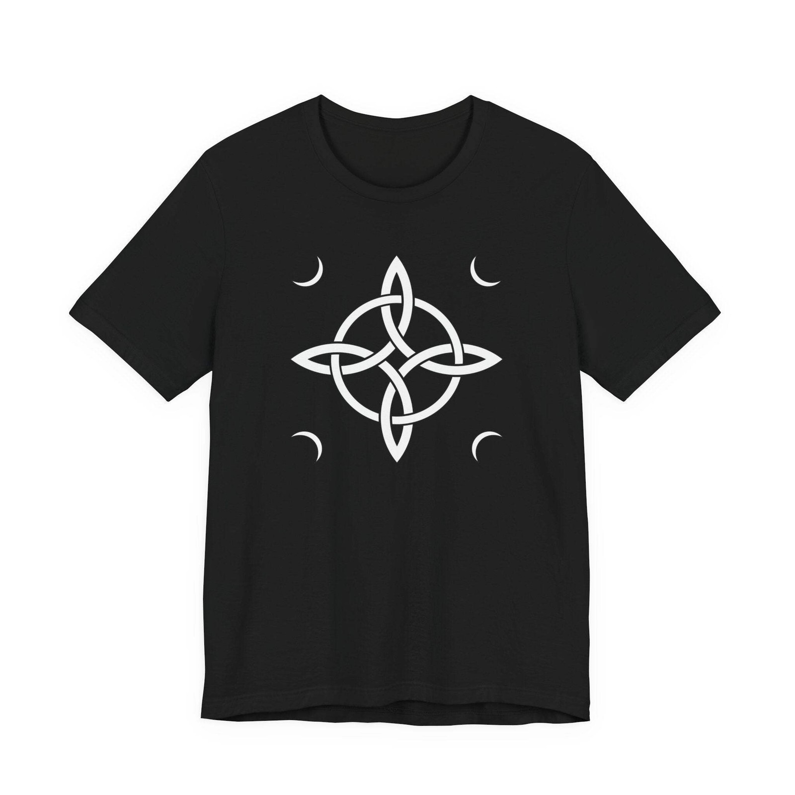 Witch\'s Knot Moon Goddess T-Shirt | Pagan Witchcraft Unisex Graphic Tee