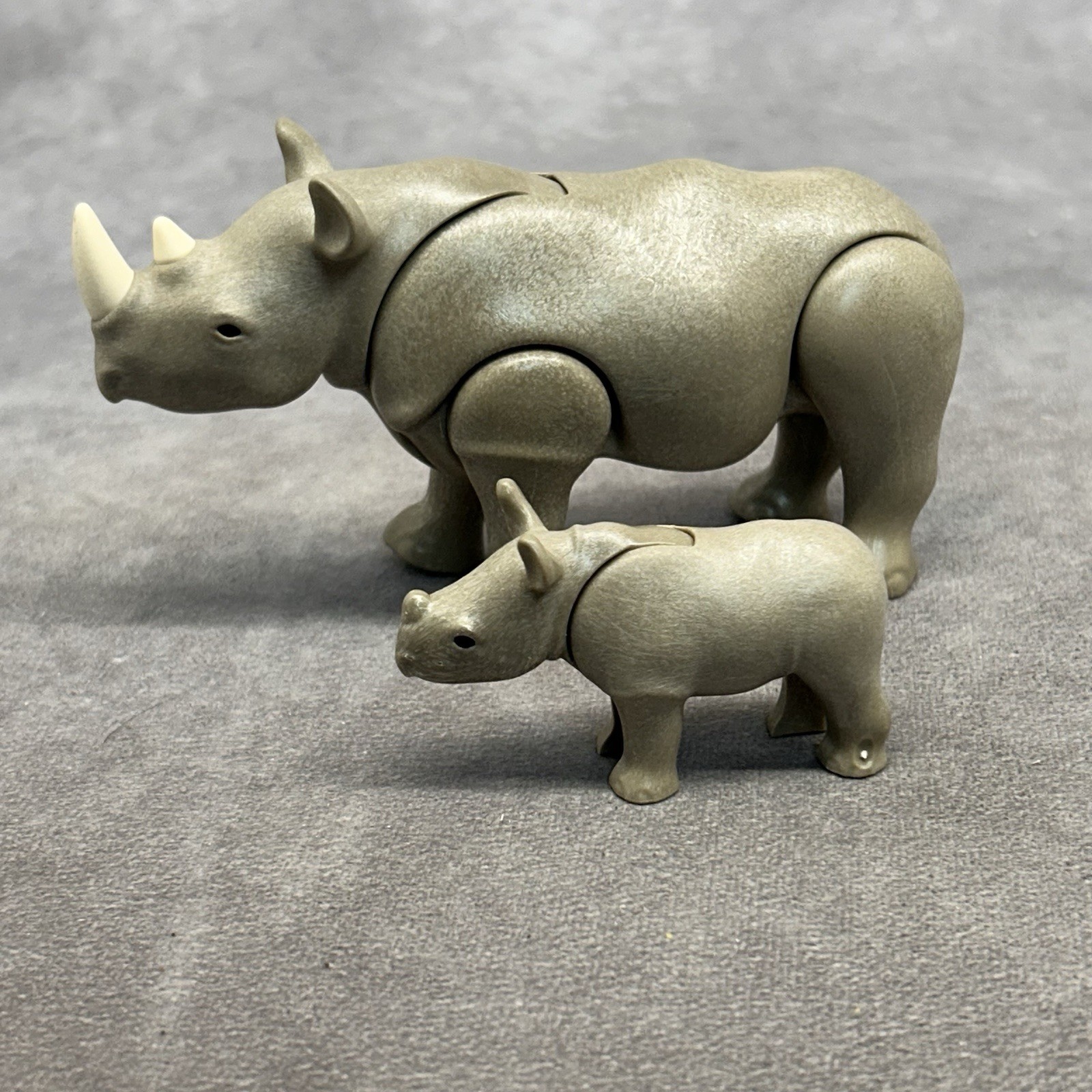 Playmobil Rhino and Baby Rhinoceros Playmobil Rhino and Baby Rhinoceros