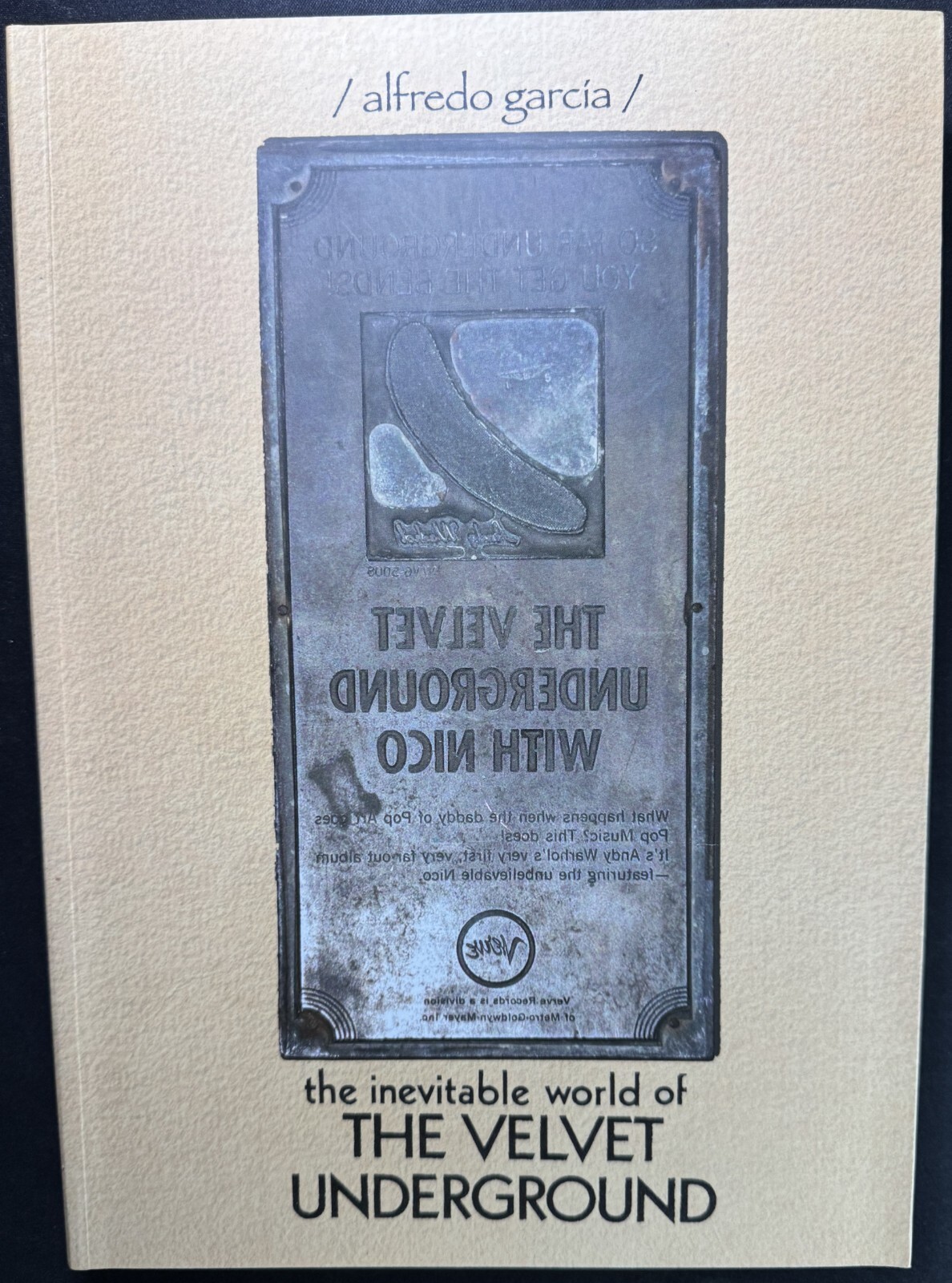 the inevitable world of The Velvet Underground VERY RARE #d Ltd ed 500 NEW the inevitable world of The Velvet Underground VERY RARE #d Ltd ed 500 NEW