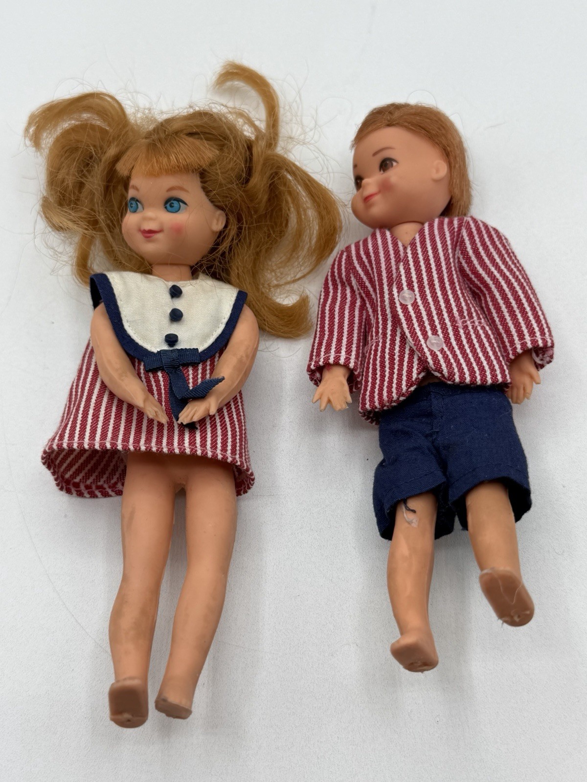 Vintage 1960's Tutti and Todd Dolls by Mattel Vintage 1960's Tutti and Todd Dolls by Mattel