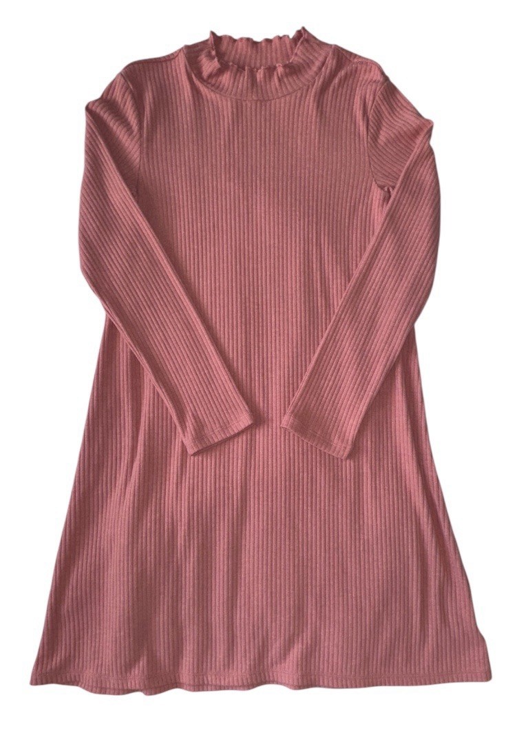 GAP Kids | Girls Softspun Ribbed Dress in Roseberry Pink | Size XXL | NWOT