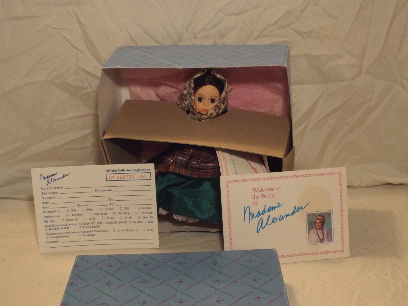 Vintage 1989 Madame Alexander Ibiza Doll #510 8” in Box W/ Tag Vintage 1989 Madame Alexander Ibiza Doll #510 8” in Box W/ Tag