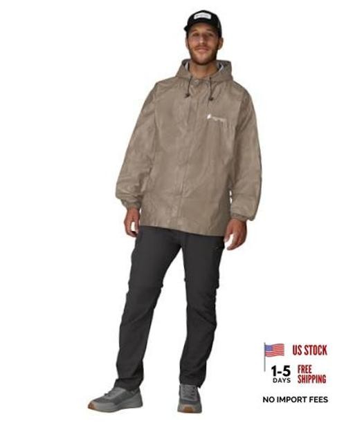Men\'s Ultra-lite2 2-Layer Waterproof Breathable Rain Jacket Medium Khaki Men\'s Ultra-lite2 2-Layer Waterproof Breathable Rain Jacket Medium Khaki