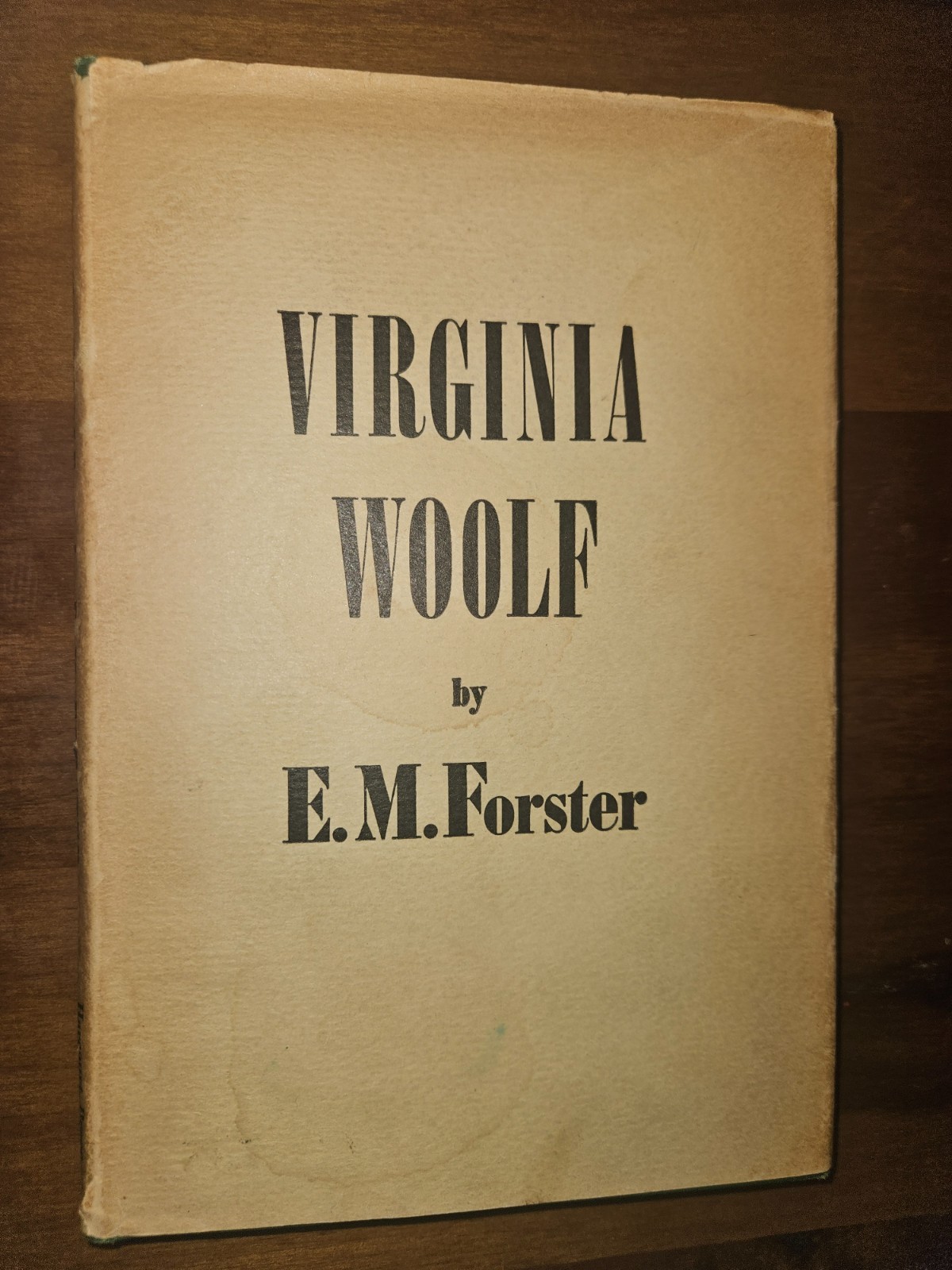 1942 First American Edition VIRGINIA WOOLF by E. M. Forster HC 1942 First American Edition VIRGINIA WOOLF by E. M. Forster HC