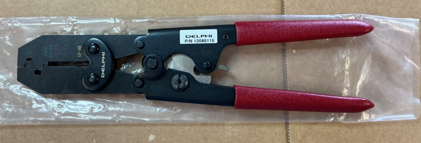 Delphi 12085115 GM Sargent 3190CT Ratchet Crimper Metri-Pack Heat Shrink
