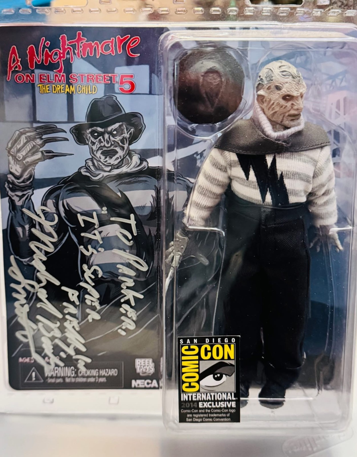 SDCC 2014 NECA SUPER FREDDY KRUEGER A Nightmare On Elm Street 5 Dream Child 8\