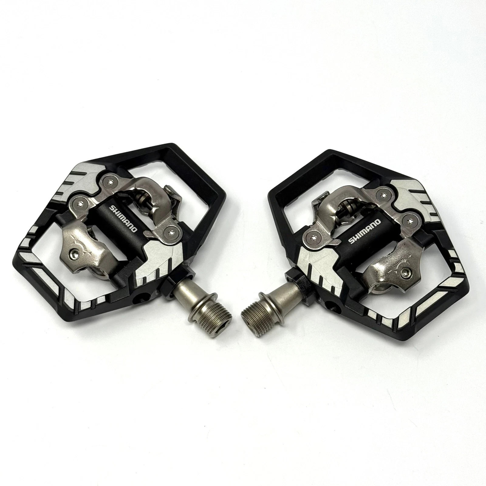 Shimano PD-M8120 SPD Pedals Deore XT MTB Trail Enduro Clipless Bike Wide