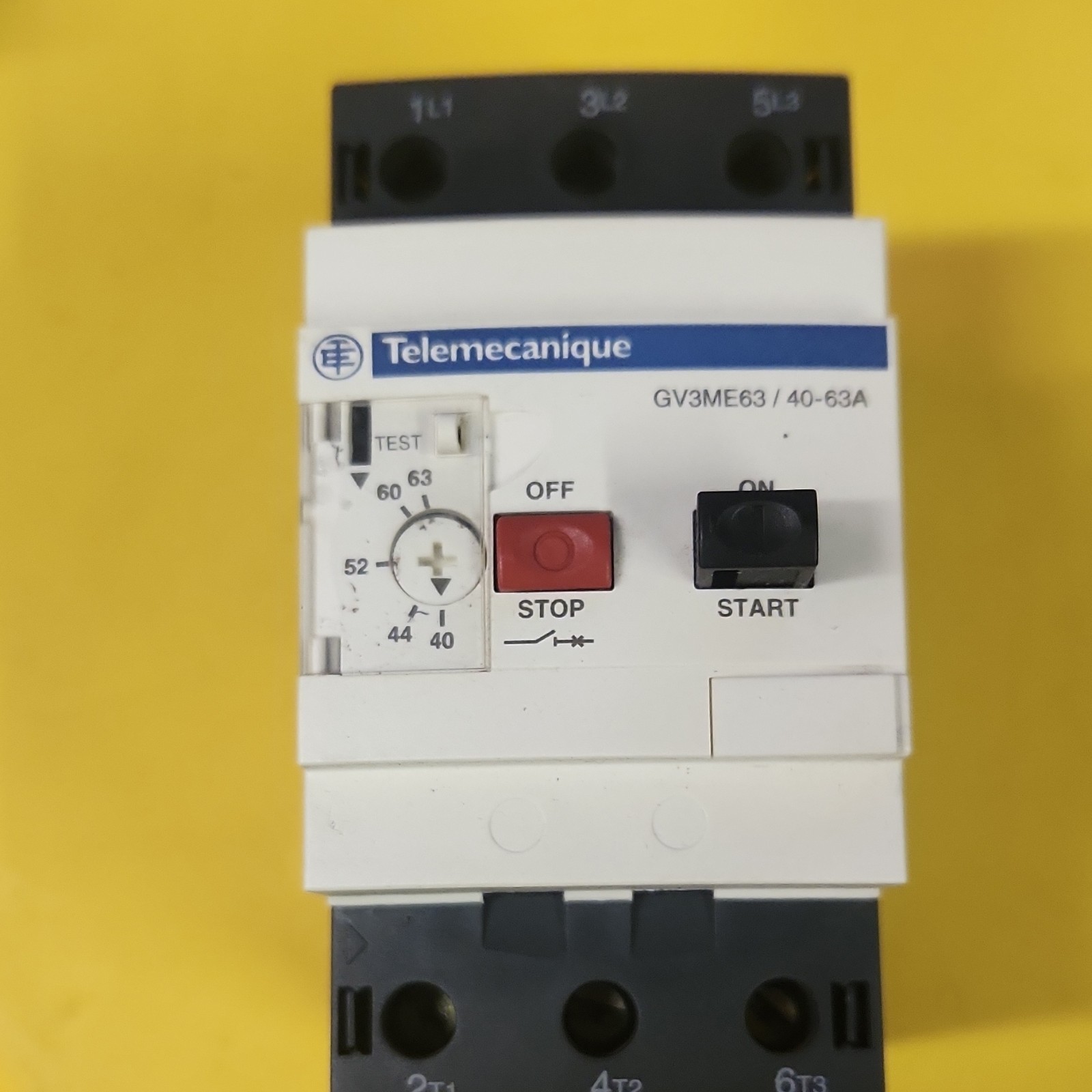 #52 Telemecanique GV3ME63 Manual Motor Starter 40-63A #52 Telemecanique GV3ME63 Manual Motor Starter 40-63A