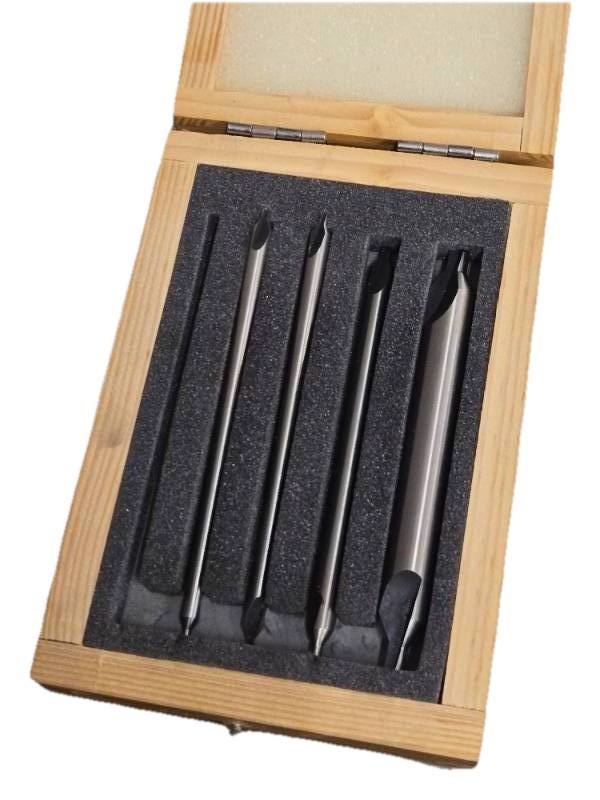 SHARS 60° HSS Center Drill Set 4-Piece 4