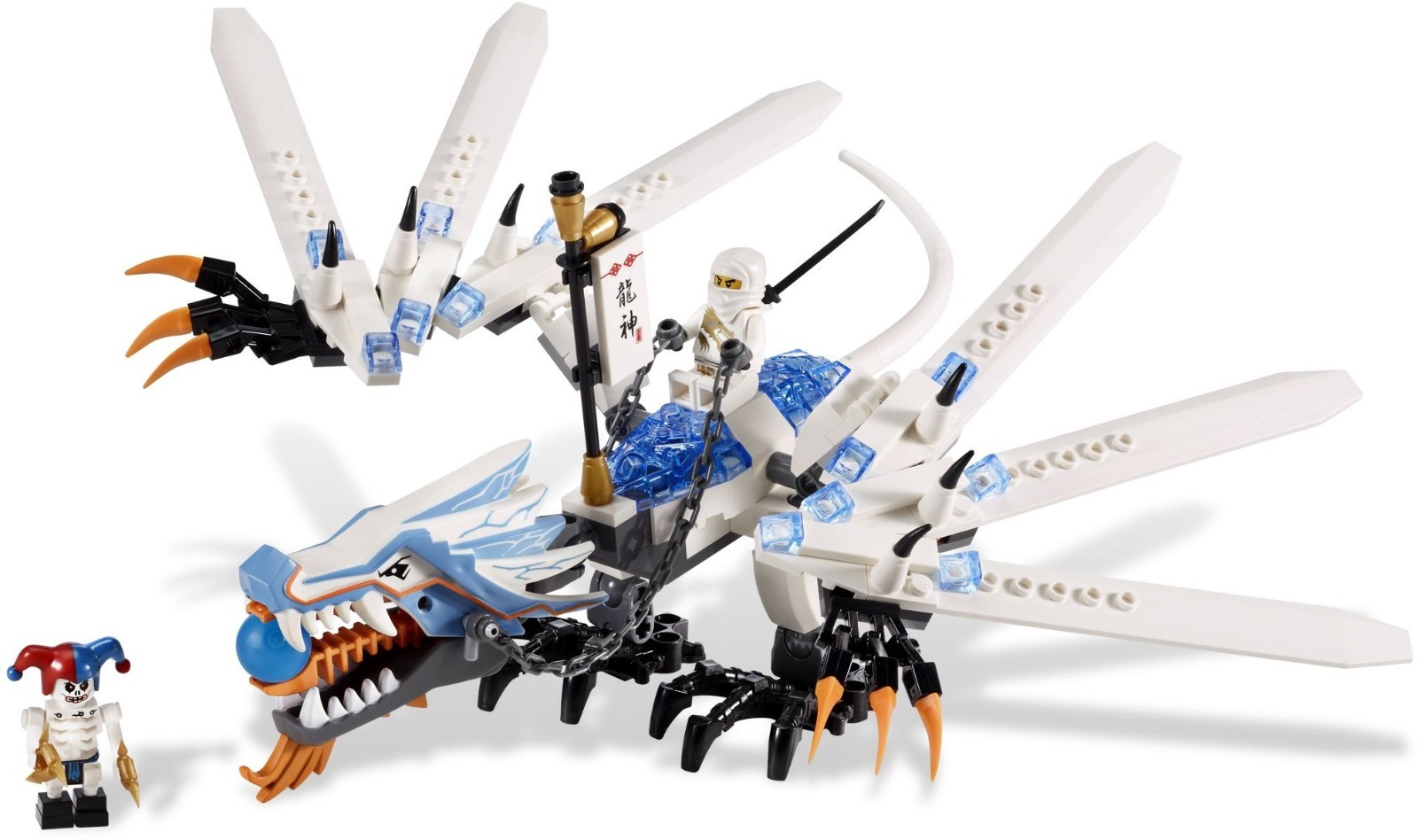 NEW Ninjago Ice Dragon Attack 2260 Complete Custom Lego Set 158 Pc + Minifigures NEW Ninjago Ice Dragon Attack 2260 Complete Custom Lego Set 158 Pc + Minifigures