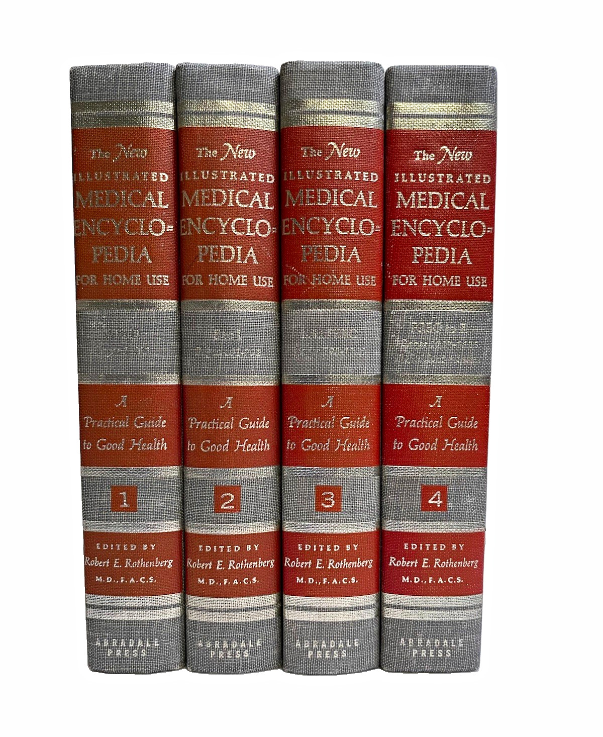 Vintage 1974 New Illustrated Medical Encyclopedia Set 1-4 Robert E Rothenberg Vintage 1974 New Illustrated Medical Encyclopedia Set 1-4 Robert E Rothenberg