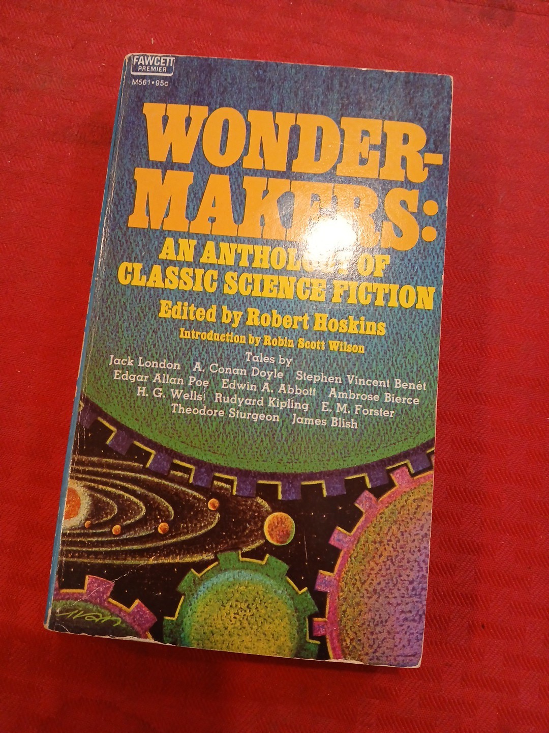 WONDER-MAKERS Classic Science Fiction Hoskins, ed. Fawcett PB original 1972 VG