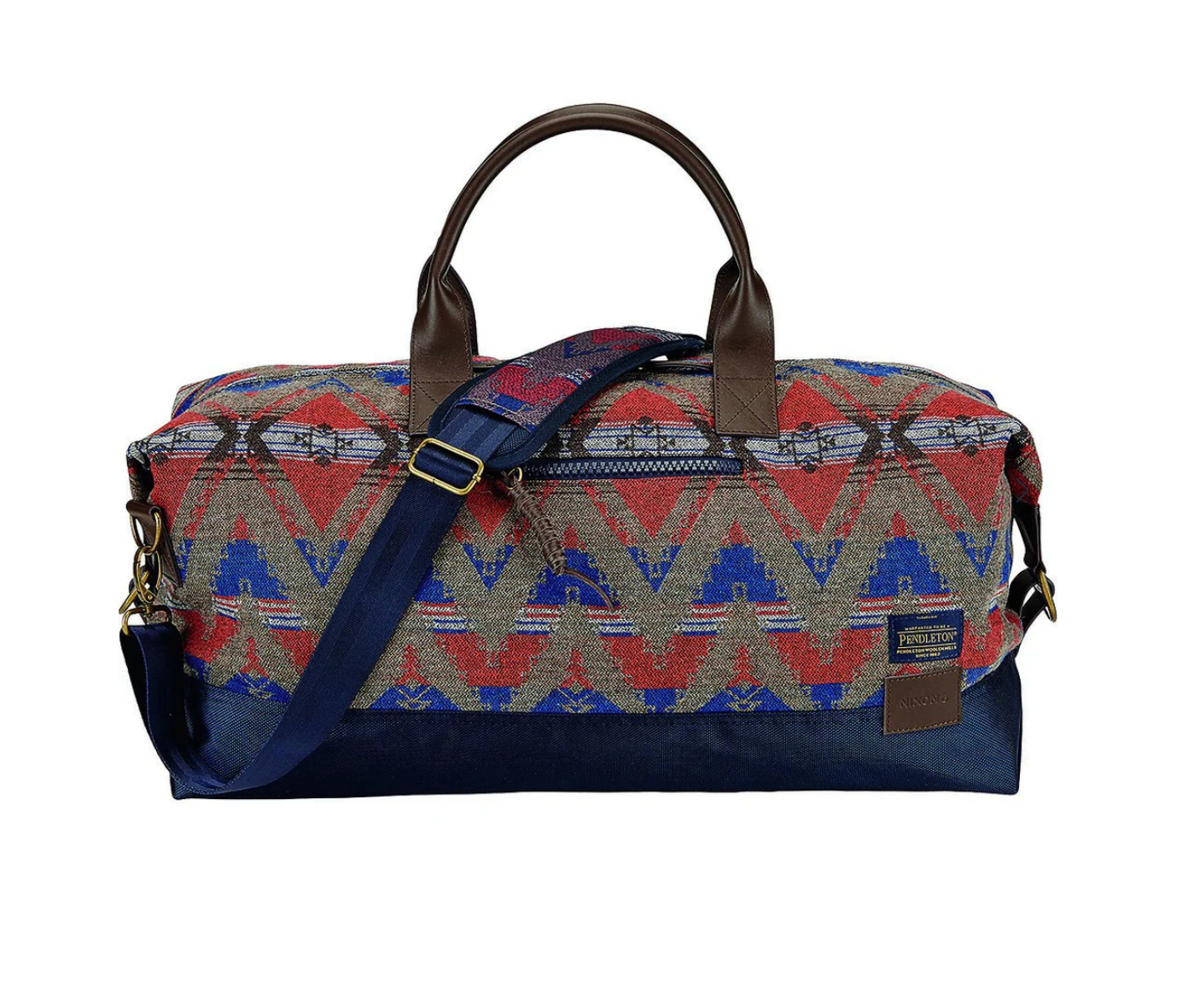 Pendleton X NIXON HOLDEM DUFFEL WASHED AMERICANA Southwestern Geometric Style Pendleton X NIXON HOLDEM DUFFEL WASHED AMERICANA Southwestern Geometric Style