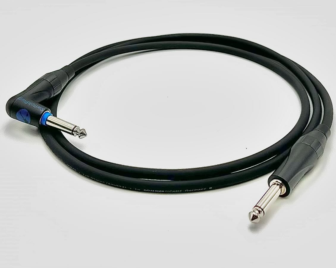 1\'FT -25FT Mogami 2524 Guitar Instrument Cable Amphenol 1/4 Silent plug Audio