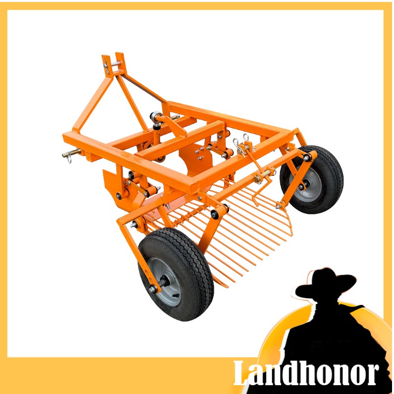 Landhonor 3 Point One Row Potato Harvester Potato Digger Picker PTO Driven