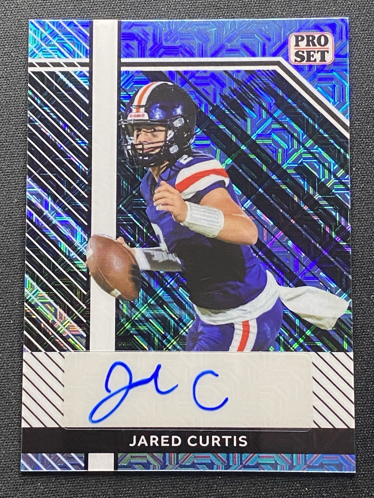 2024 Leaf Pro Set Metal Blue Mojo Jared Curtis Auto /60 Autograph #RPSA-JC4 2024 Leaf Pro Set Metal Blue Mojo Jared Curtis Auto /60 Autograph #RPSA-JC4