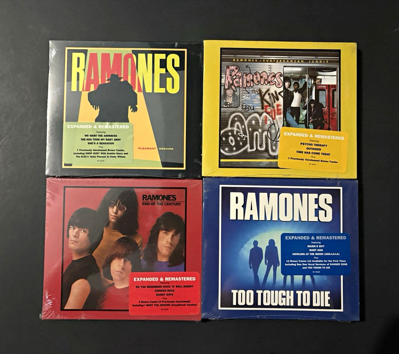 Ramones 4-CD Expanded & Remastered Set