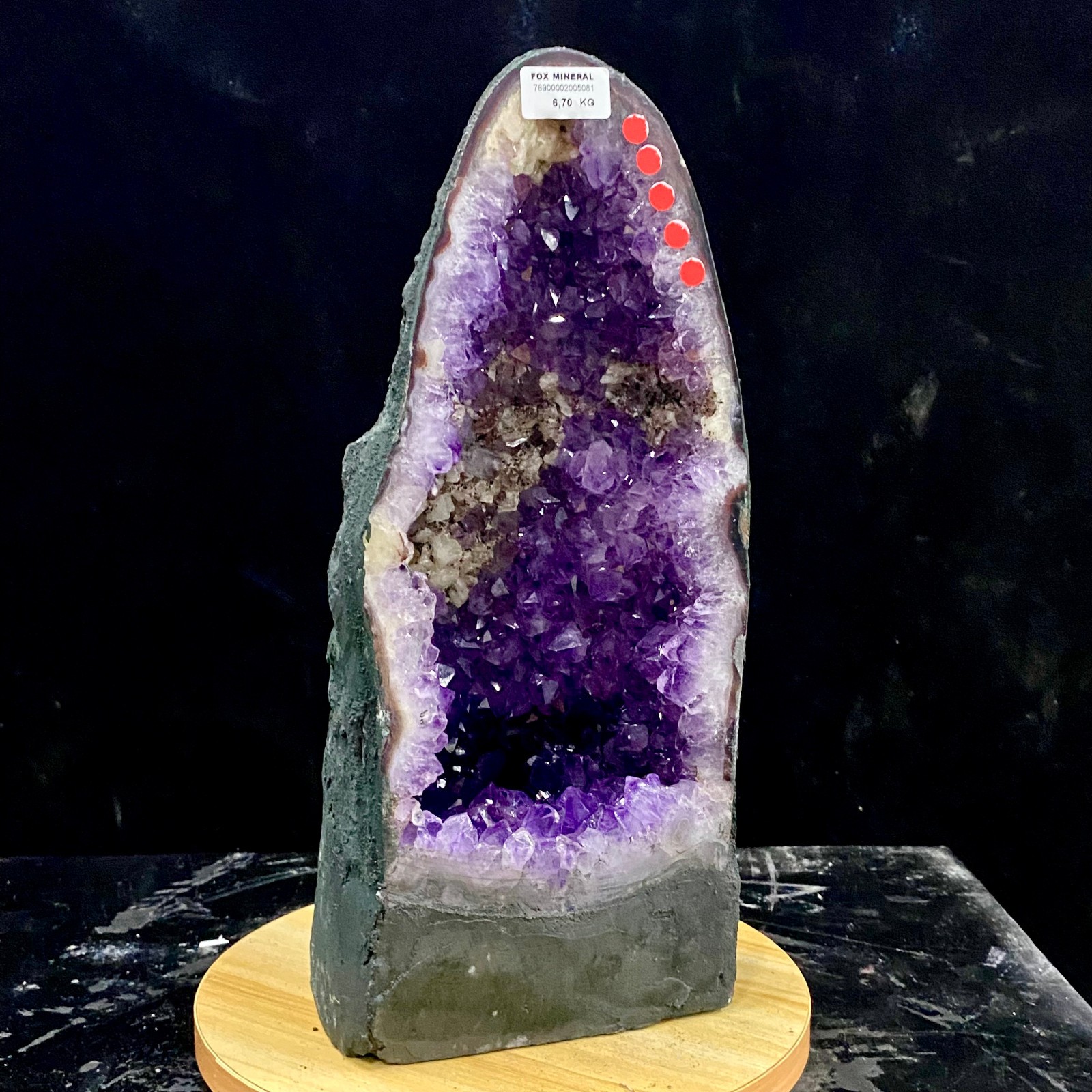 14.6LB  Natural Amethyst Cathedral English Cluster Crystal Specimen Healing
