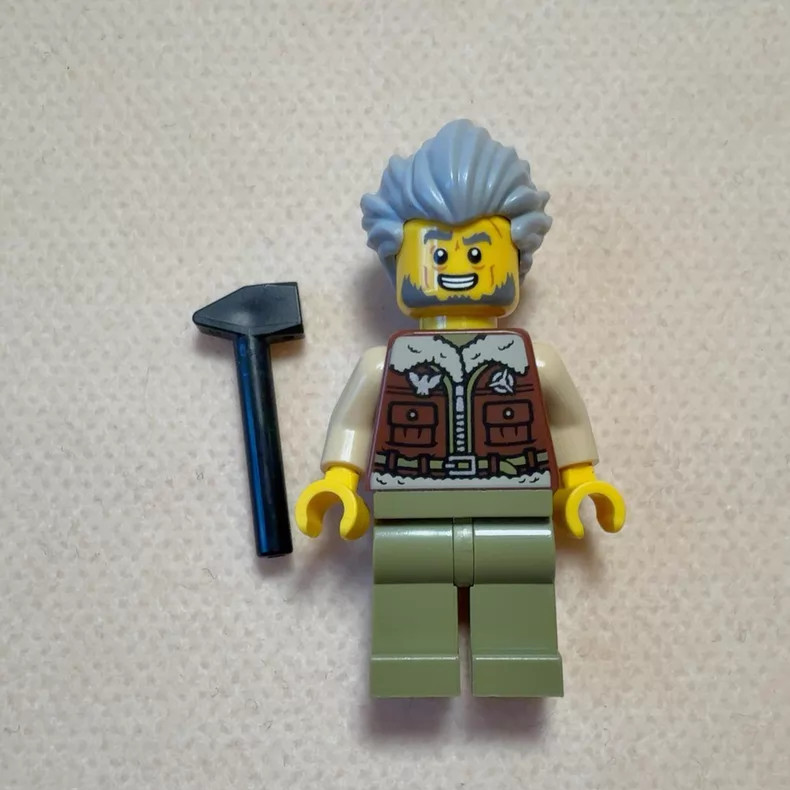Genuine Lego njo951 Minifig Figurine: Twitchy Tim Fast Shipping