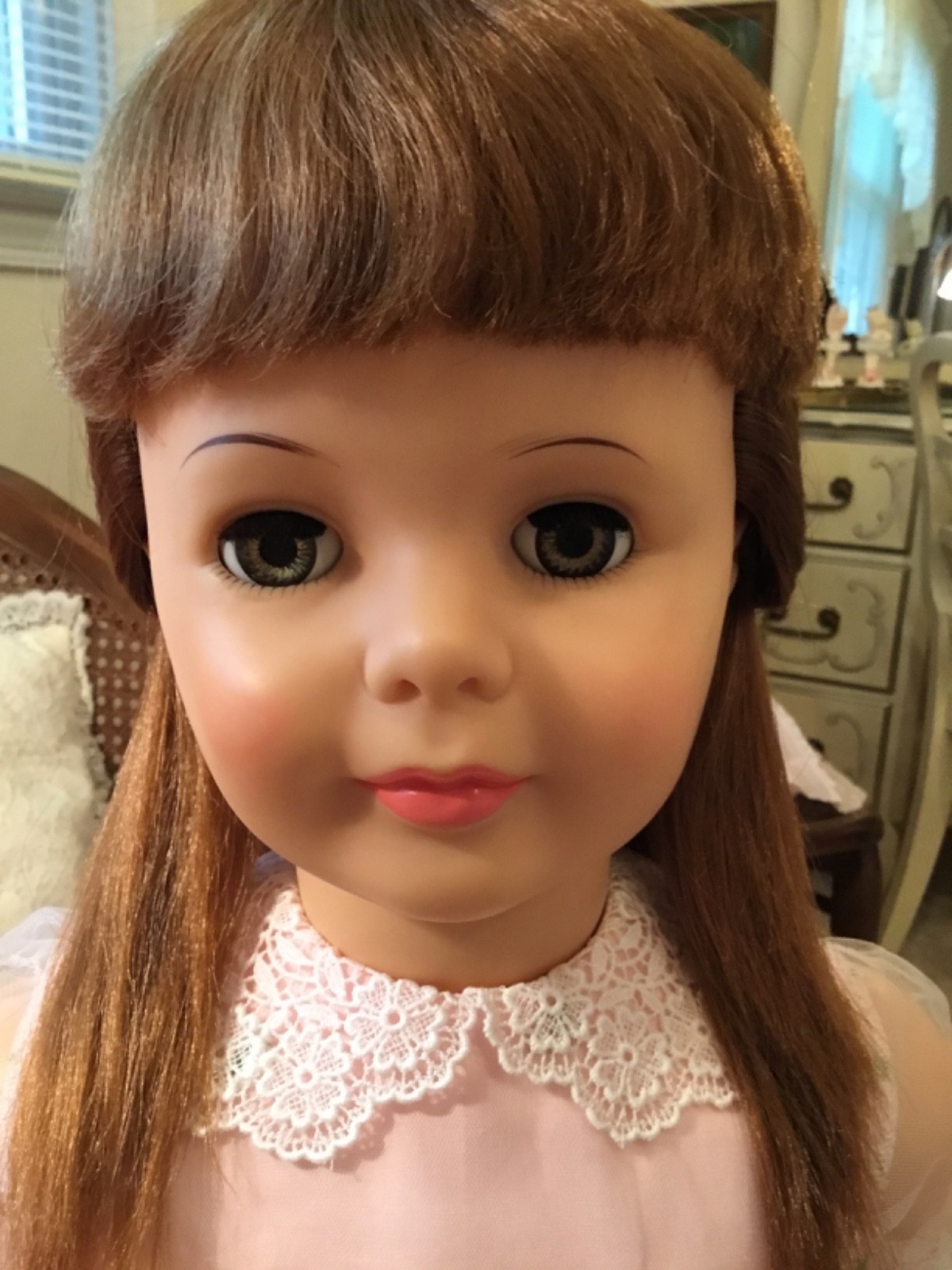 Beautiful Ideal Patti Playpal Doll Redressed Auburn Hair 1959