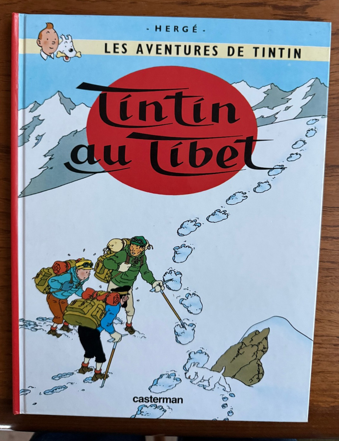 Hergé Les Aventures de Tintin au Tibet NEW French Hergé Les Aventures de Tintin au Tibet NEW French