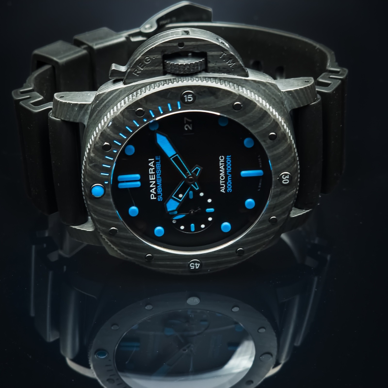 Panerai Luminor Submersible 47mm Carbotech Automatic Full Set PAM01616 PAM 1616