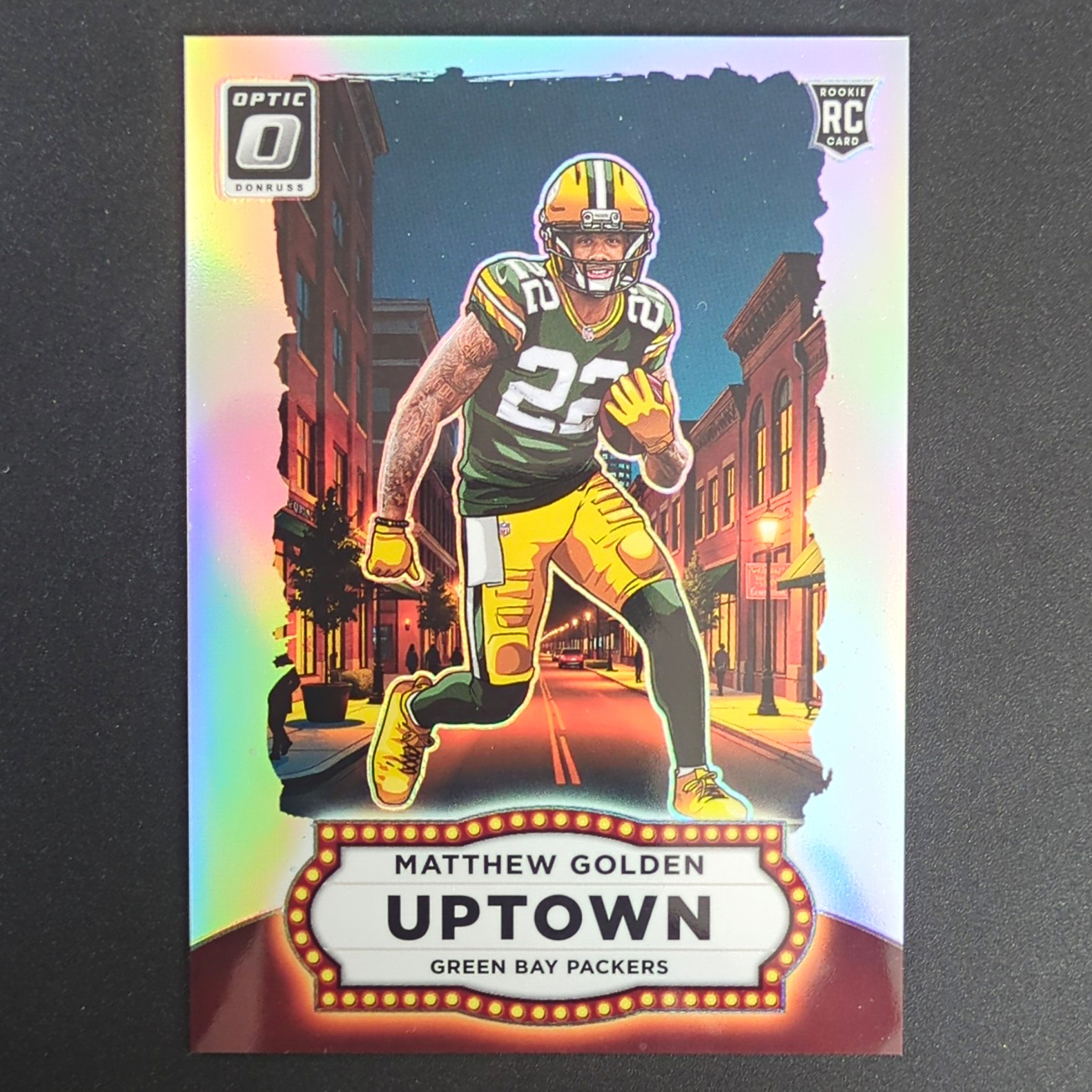 Panini 2025 Donruss Optic Uptowns Matthew Golden Packers Rookie #14 Panini 2025 Donruss Optic Uptowns Matthew Golden Packers Rookie #14
