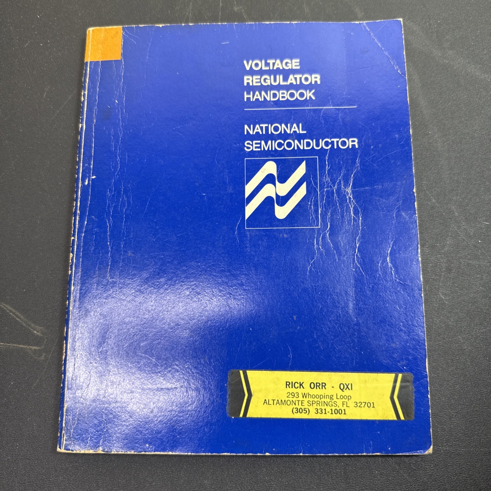 Vintage 1977 National Semiconductor Voltage Regulator Handbook Tech Manual