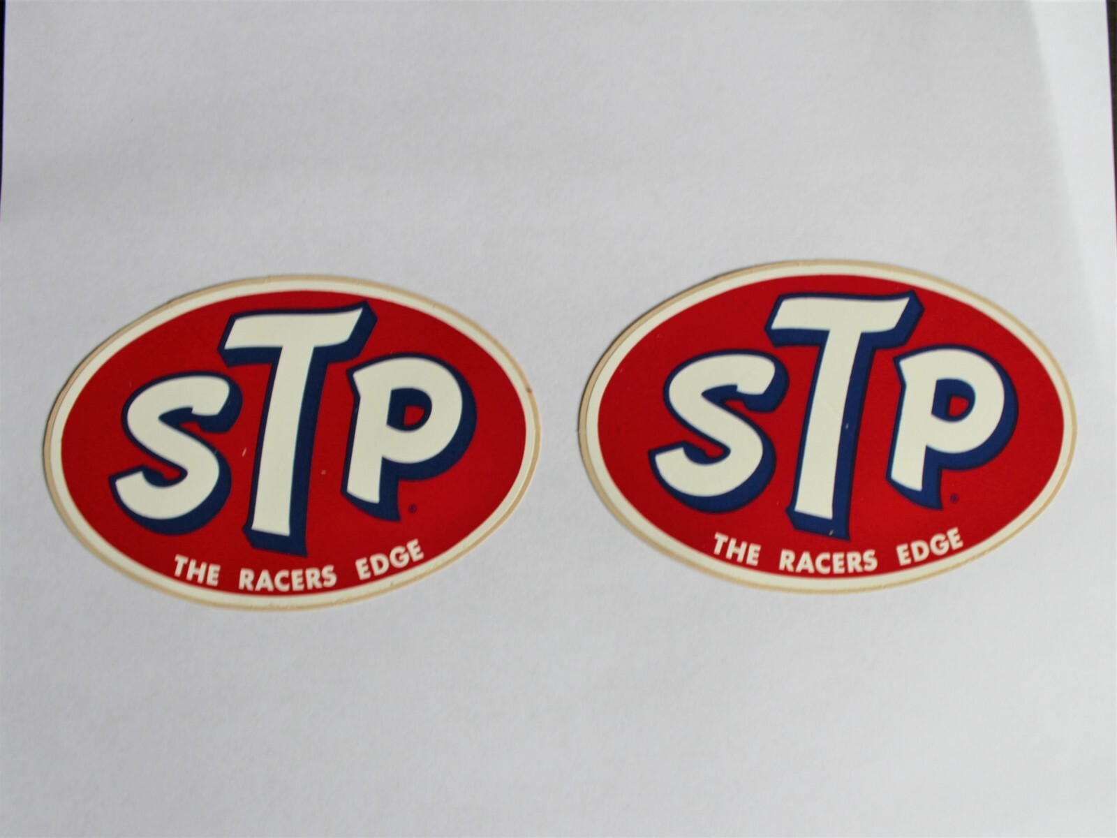 1968 STP 2 VINTAGE ORIGINAL THE RACERS EDGE STICKERS DECALS NASCAR NHRA 4-3/4 1968 STP 2 VINTAGE ORIGINAL THE RACERS EDGE STICKERS DECALS NASCAR NHRA 4-3/4